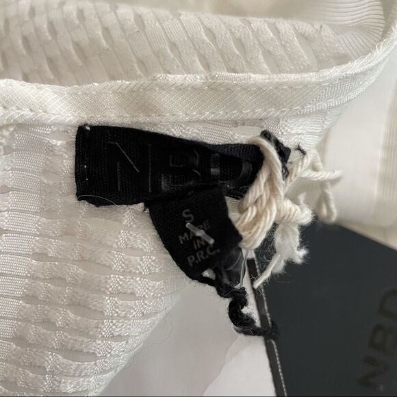 NBD I’m Good Tee Dress Ivory Size Small - Picture 7 of 9